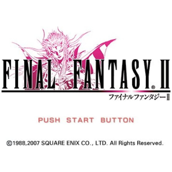 Final Fantasy 2 II 20th Anniversary (Factory Sealed) - PlayStation
